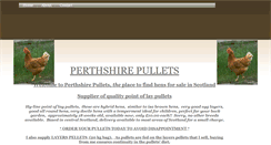 Desktop Screenshot of perthshirepullets.info