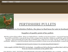 Tablet Screenshot of perthshirepullets.info